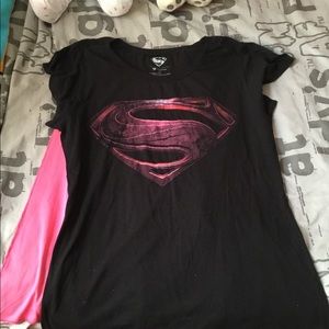 Superman t-shirt with cape